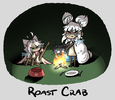 roast crab