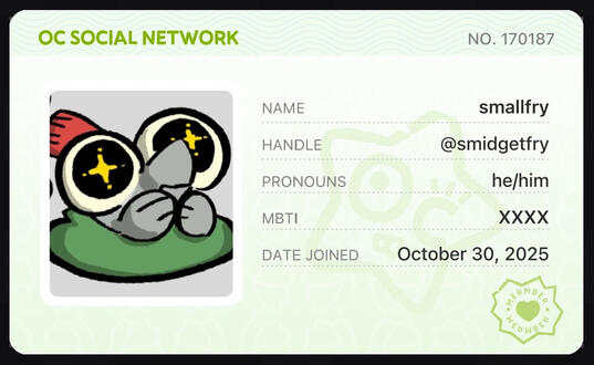 OCSN smallfry OCSN smallfry